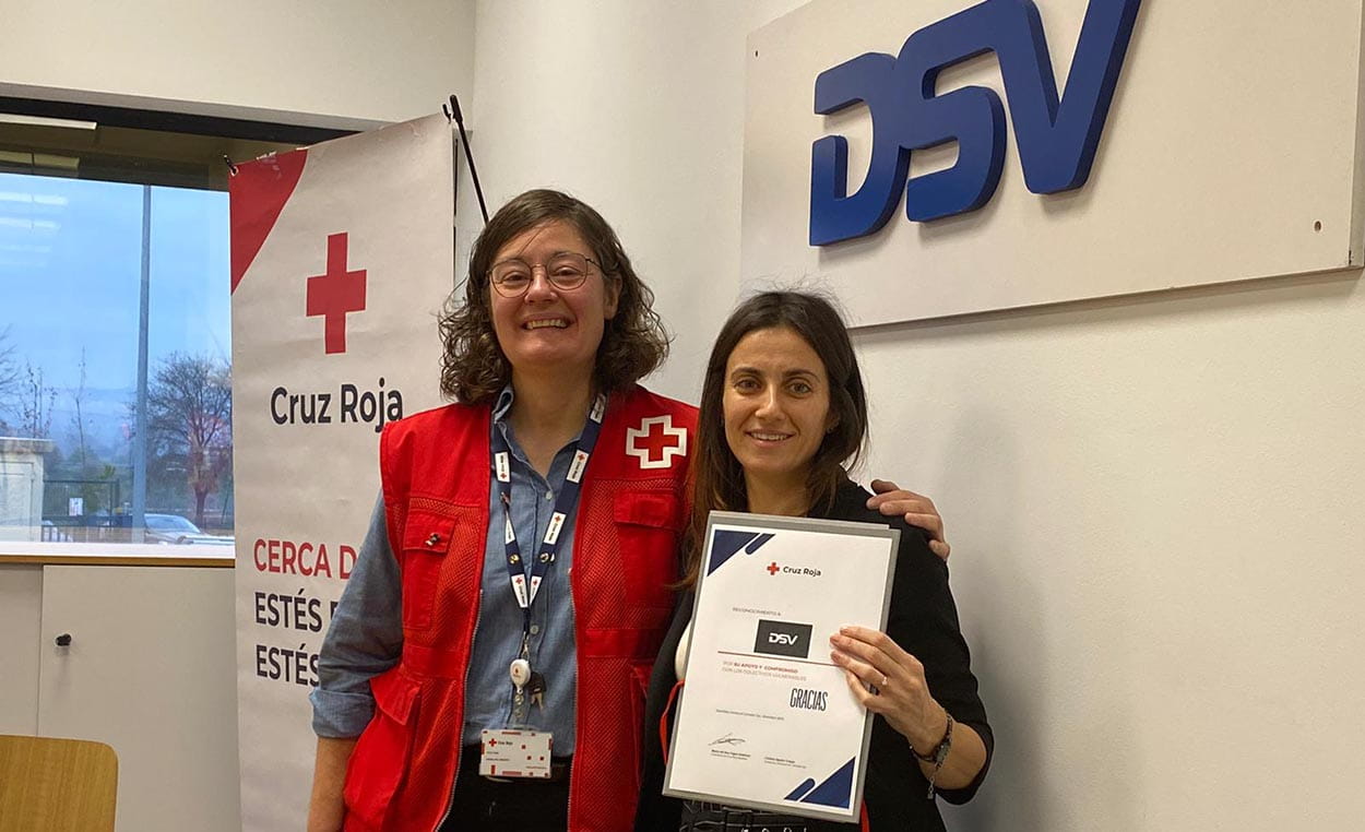 cruz roja colaboracion juguetes dsv